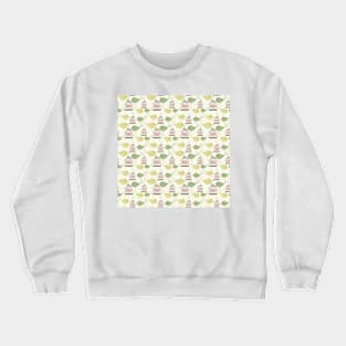 Seamless birds pattern Crewneck Sweatshirt